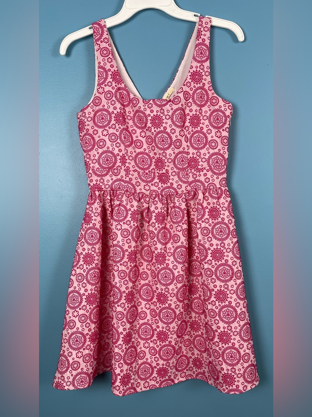 MI AMI SLEEVELESS SKATER MINI DRESS SIZE SMALL